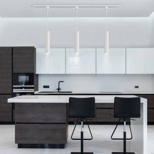 Single-phase track pendant spotlight Focus Unity