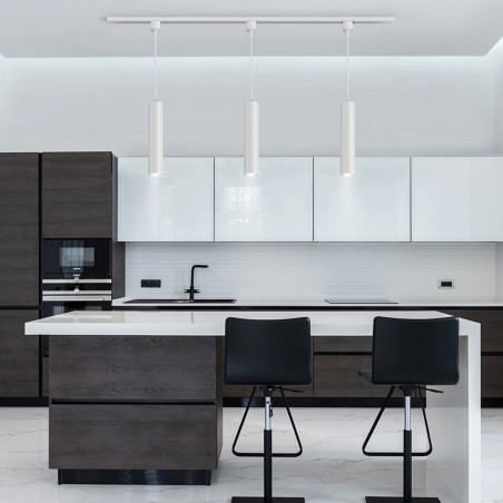 Single-phase track pendant spotlight Focus Unity