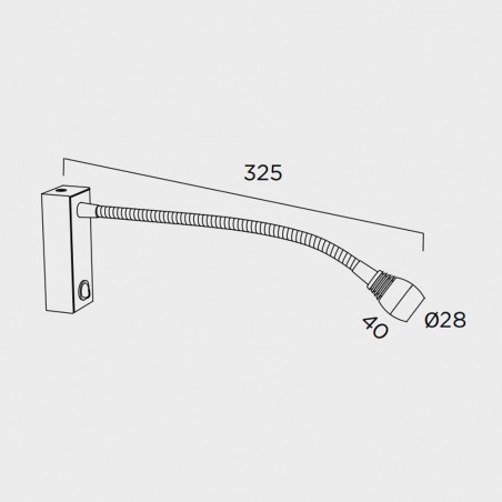 Wall lamp Led Lula (3W)
