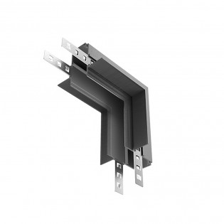 Accessory corner for recessed magnetic rail Exility