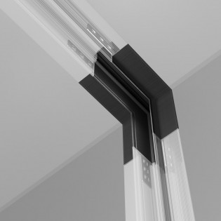 Eckzubehör für Exility Einbaumagnetschiene