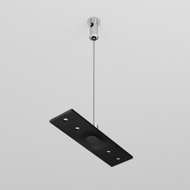 Suspension fitting for magnetic rail Exility
