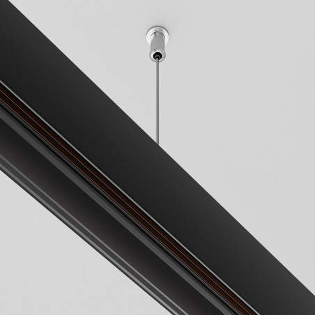 Suspension fitting for magnetic rail Exility