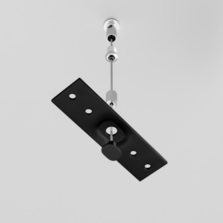 Suspension fitting for magnetic rail Exility
