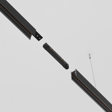 Connector for magnetic rail Exility