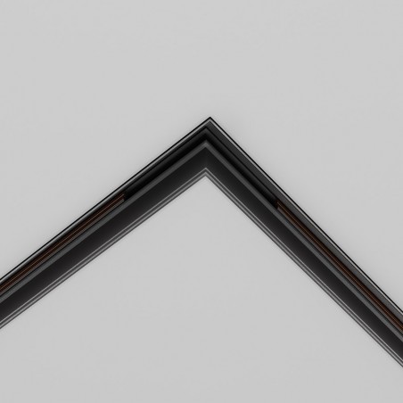 Accessory corner for recessed magnetic rail Exility