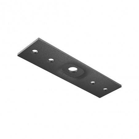Connection for suspended magnetic rail Exility