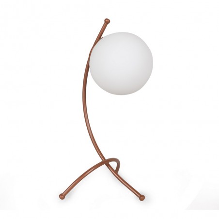 Kelen Opal Kupfer Tischlampe