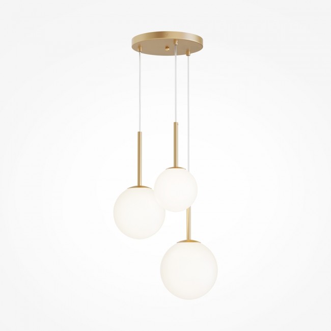 Pendant Lamp Basic Form Gold (3 lights)
