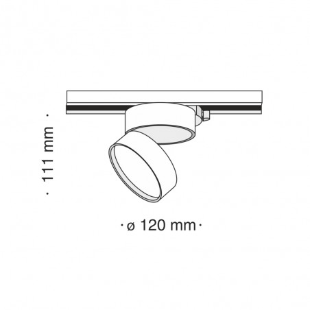 Onda Unity einphasiger LED-Schienenstrahler (18 W)