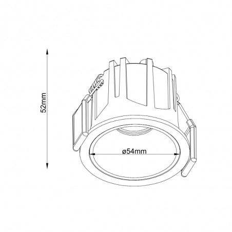 Ceiling Recessed Light Alfa LED Dim (10W)