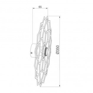 Wall lamp Nenufar