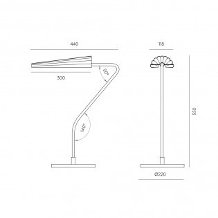 LED Table Lamp Bion (5W)