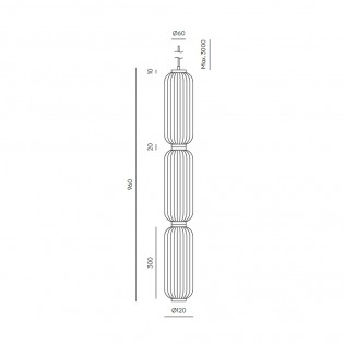 LED Pendant Lamp Elma (20W)