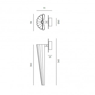 LED-Wandleuchte Bion (5W)