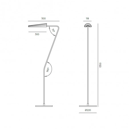 Bion LED-Stehleuchte (5W)