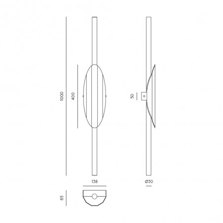 LED Wall Lamp Xago (16W)