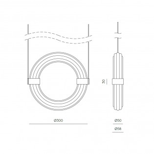 LED Ceiling Lamp Elli (5W)
