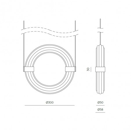 LED Ceiling Lamp Elli (5W)