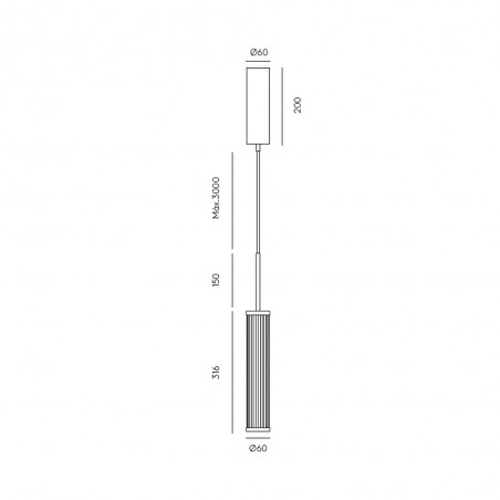LED Pendant Lamp Ison (8W)