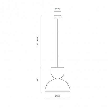 LED Pendant Lamp Gamma (9W)