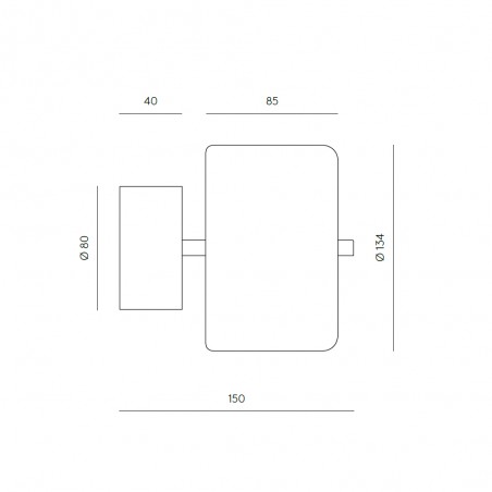 Cora LED-Wandleuchte (7W)