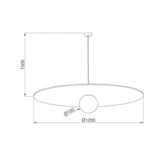 Ceiling lamp Acustic II