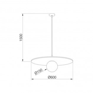 Pendant lamp Acustic II