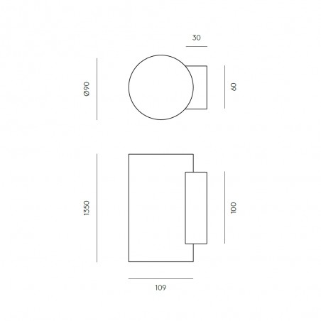 LED Wall Lamp Calp (5W)