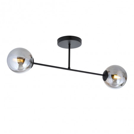Ceiling Flush Lamp Nicolo Graphite (2 lights)