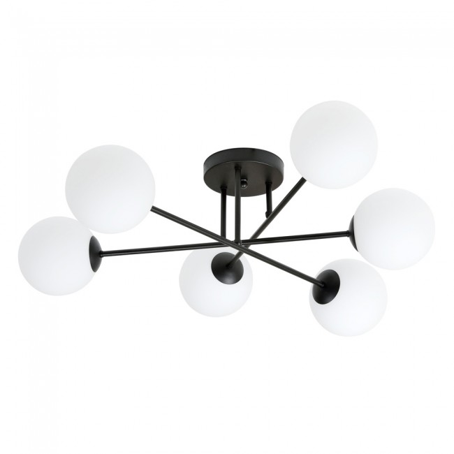 Ceiling Flush Lamp Nicolo Opal (6 lights)