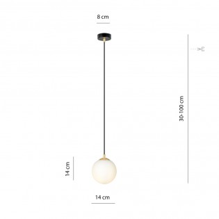Pendant Lamp Gala Black