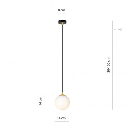 Pendant Lamp Gala Black