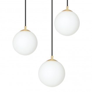 Cluster Pendant Lamp Gala Black (3 lights)