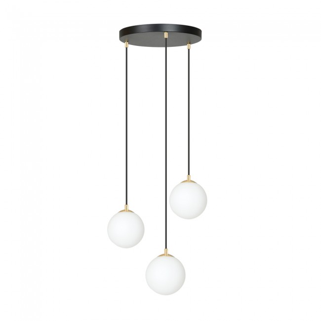 Cluster Pendant Lamp Gala Black (3 lights)