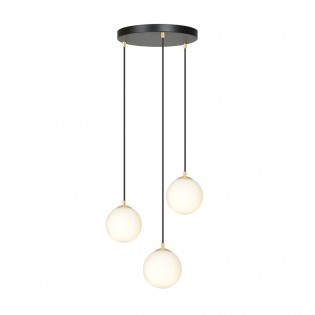 Cluster Pendant Lamp Gala Black (3 lights)