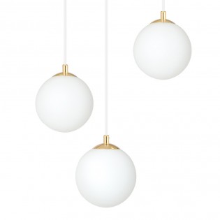 Cluster Pendant Lamp Gala White (3 lights)
