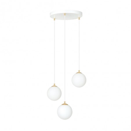 Cluster Pendant Lamp Gala White (3 lights)