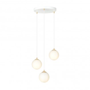 Cluster Pendant Lamp Gala White (3 lights)