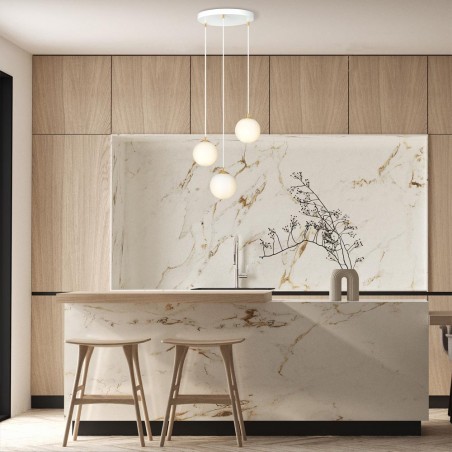 Cluster Pendant Lamp Gala White (3 lights)