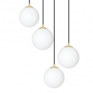 Cluster Pendant Lamp Gala Black (4 lights)