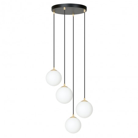 Cluster Pendant Lamp Gala Black (4 lights)
