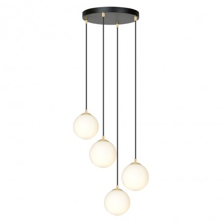 Cluster Pendant Lamp Gala Black (4 lights)