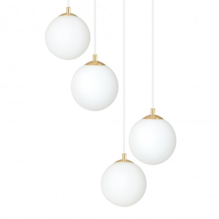 Cluster Pendant Lamp Gala White (4 lights)