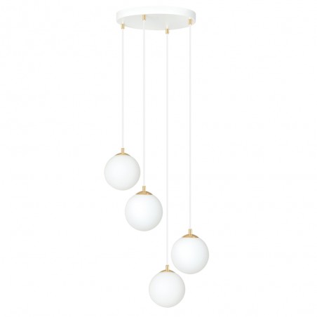 Cluster Pendant Lamp Gala White (4 lights)