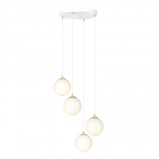 Cluster Pendant Lamp Gala White (4 lights)