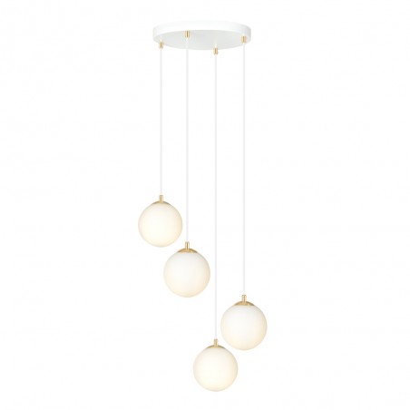 Cluster Pendant Lamp Gala White (4 lights)