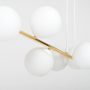 Ceiling Lamp Cuaron II Opal (6 lights)