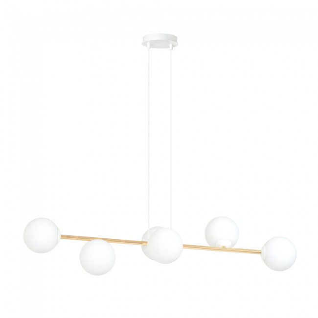 Ceiling Lamp Cuaron II Opal (6 lights)