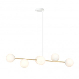 Ceiling Lamp Cuaron II Opal (6 lights)